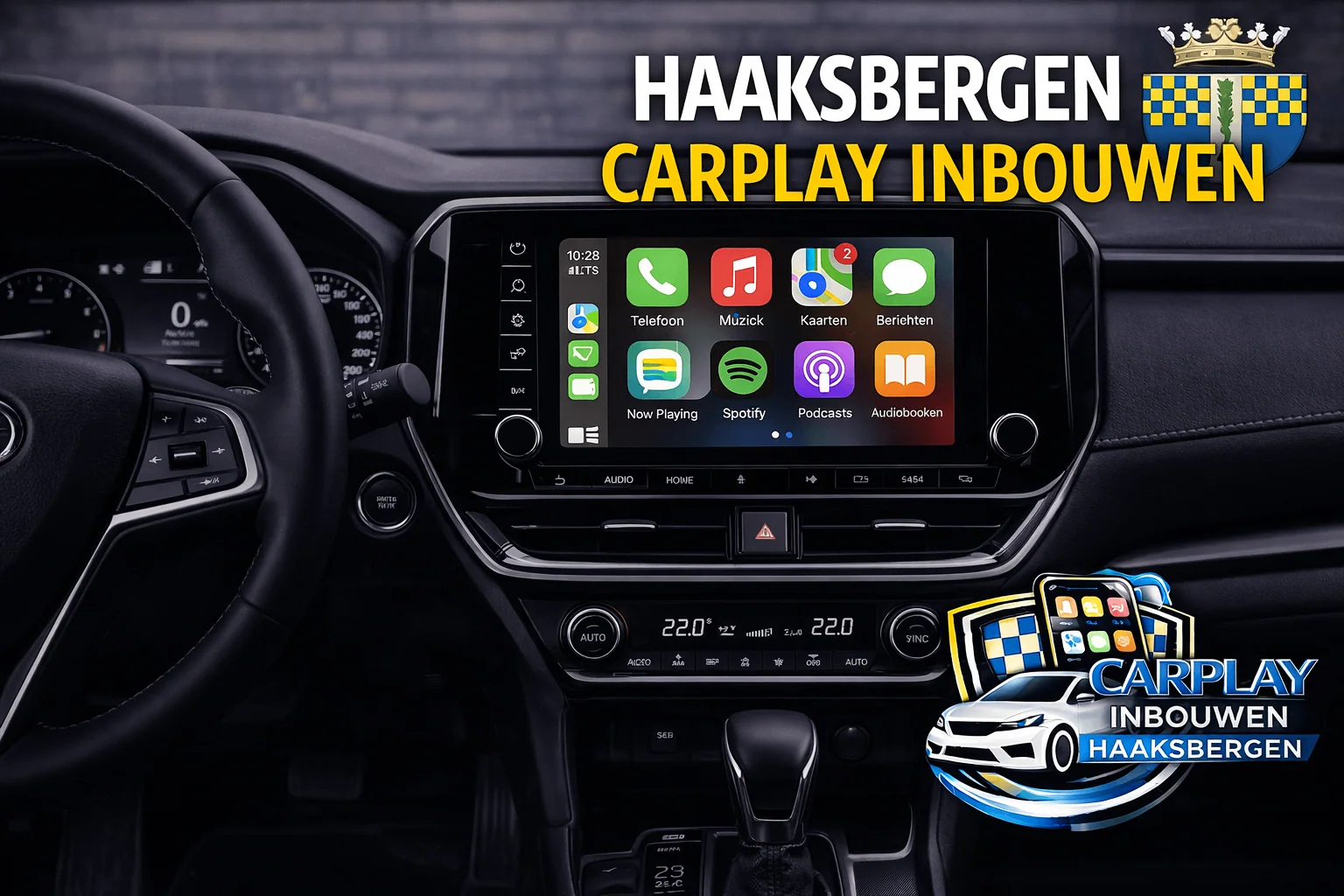 Apple Carplay Autoradio Inbouwen in Haaksbergen