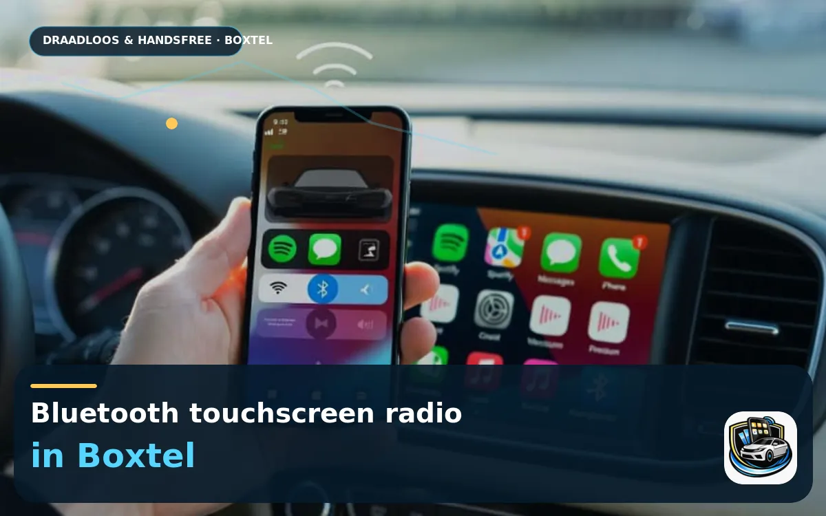 Apple CarPlay en Android Auto inbouwen Boxtel — Bluetooth touchscreen radio en handsfree bediening