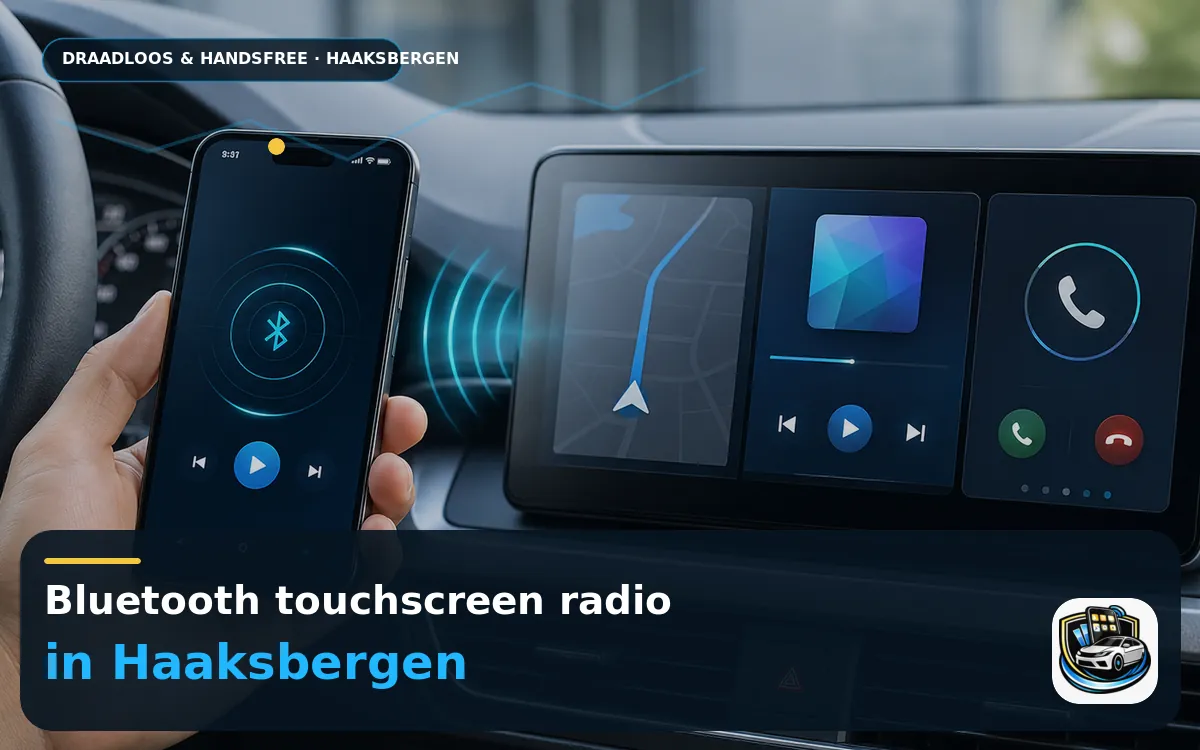 CarPlay inbouwen Haaksbergen — Bluetooth touchscreen radio en handsfree bediening