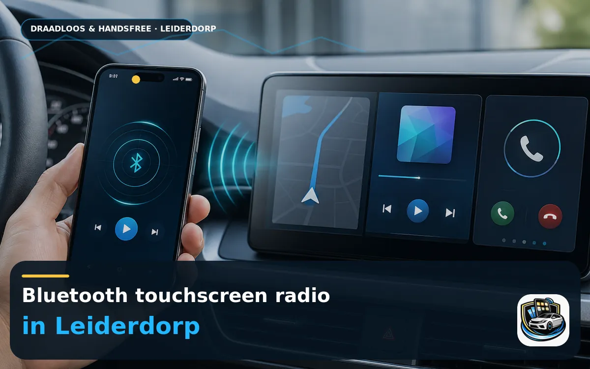 Draadloos de A4 op? CarPlay inbouwen in Leiderdorp — Bluetooth touchscreen radio en handsfree bediening