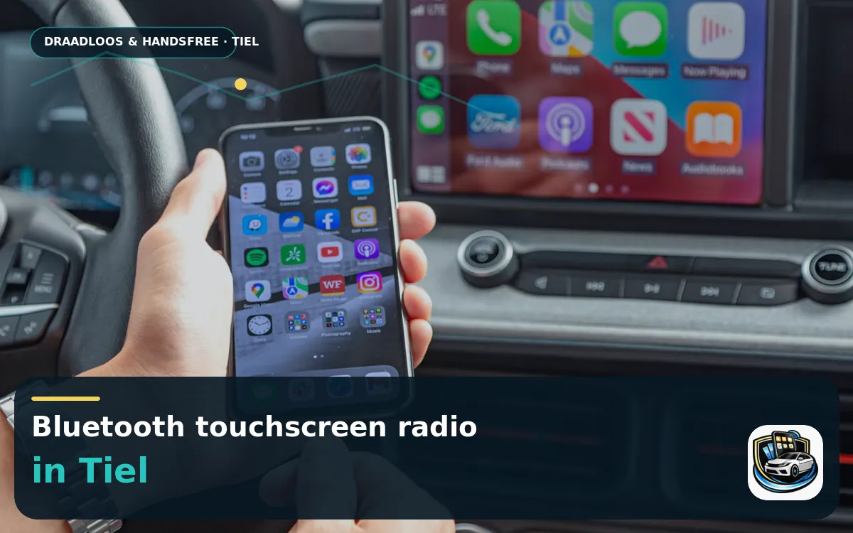 Stad aan de Waal, auto van nu: CarPlay inbouwen in Tiel — Bluetooth touchscreen radio en handsfree bediening