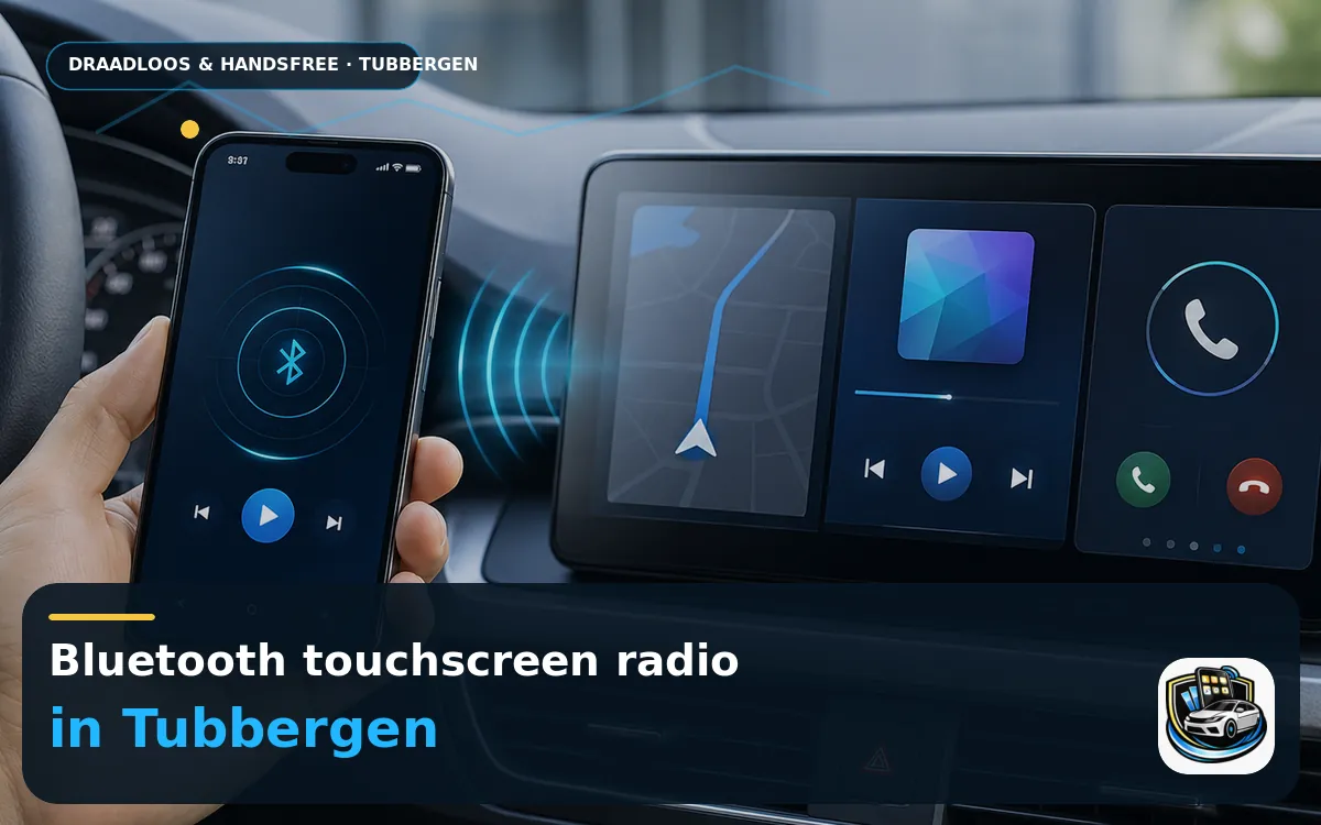 CarPlay inbouwen Tubbergen — Bluetooth touchscreen radio en handsfree bediening